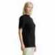 American Apparel 1PQ Unisex Mockneck Pique T-Shirt