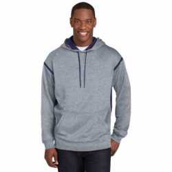 Sport-Tek F246 Tech Fleece Colorblock Hooded Sweatshirt