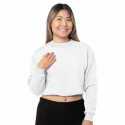 Bayside 7725 Ladies Crop Crewneck