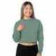 Bayside 7725 Ladies Crop Crewneck