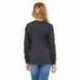 Bella + Canvas 3501YCV Youth Heather CVC Long-Sleeve T-Shirt