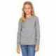 Bella + Canvas 3501YCV Youth Heather CVC Long-Sleeve T-Shirt