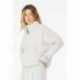 Bella + Canvas 3953 Ladies Sponge Fleece Half-Zip Pullover Sweatshirt