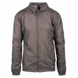 Burnside B9718 Men's Nylon Coaches Jacket