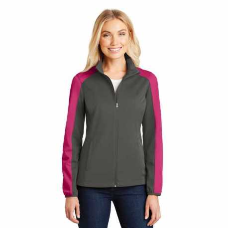 Port Authority L718 Ladies Active Colorblock Soft Shell Jacket