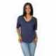 chicka-d 2109CK Ladies Happy Jersey V-Neck