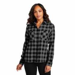 Port Authority LW669 Ladies Plaid Flannel Shirt