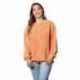 chicka-d 443CK Ladies Corded Crew Sweatshirt