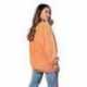 chicka-d 443CK Ladies Corded Crew Sweatshirt