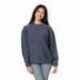 chicka-d 443CK Ladies Corded Crew Sweatshirt