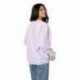 chicka-d 443CK Ladies Corded Crew Sweatshirt