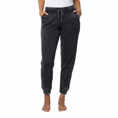 chicka-d 451CK Ladies Burnout Campus Sweatpant