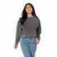 chicka-d 470 Ladies Corded Boxy Pullover