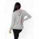 chicka-d 465 Ladies Cozy Tunic Hooded Sweatshirt