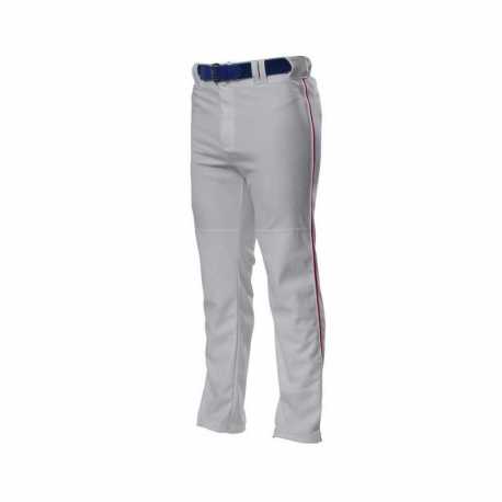 A4 N6162 Pro Style Open Bottom Baggy Cut Baseball Pant