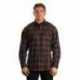 Burnside B8210 Men's Plaid Flannel Shirt