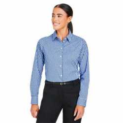 Devon & Jones DG536W CrownLux Performance Ladies Gingham Shirt