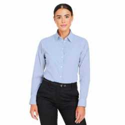 Devon & Jones DG537W CrownLux Performance Ladies Microstripe Shirt