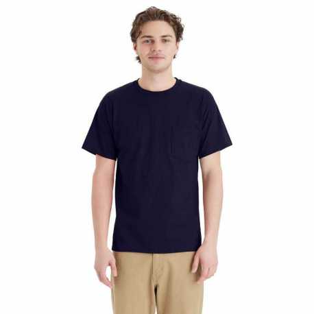 Hanes 5290P Unisex Essential Pocket T-Shirt