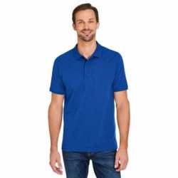 Harriton M205 Men's Valiant Cotton Snag Protect Polo