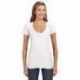 J America JA8169 Ladies V-Neck Slub T-Shirt