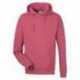 J America 8730JA Unisex Pigment Dyed Fleece Hooded Sweatshirt