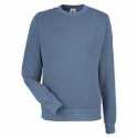 J America 8731JA Unisex Pigment Dyed Fleece Sweatshirt