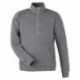 J America 8732JA Unisex Pigment Dyed Fleece Quarter-Zip