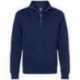 J America 8717JA Unisex Heavyweight Quarter-Zip Sweatshirt