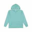 LAT 6936 Adult Vintage Wash Fleece Hooded Sweatshirt