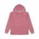 LAT 6936 Adult Vintage Wash Fleece Hooded Sweatshirt