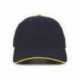 Pacific Headwear 121C Brushed Twill Cap With Sandwich Bill