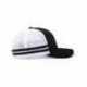 Pacific Headwear P115 Low-Profile Stripe Trucker Cap