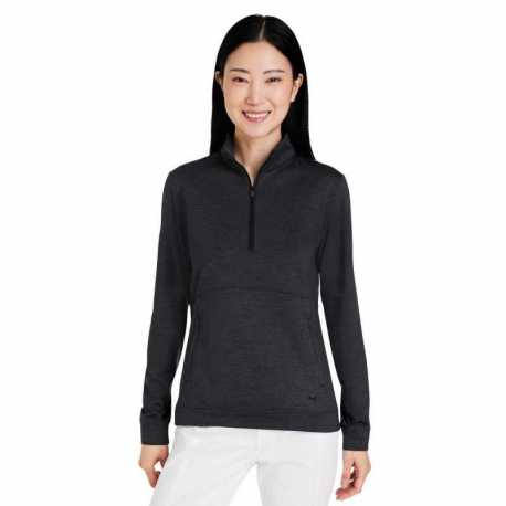 Puma Golf 535516 Ladies Cloudspun Rockaway Quarter-Zip