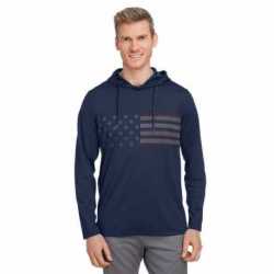 Puma Golf 537474 Men's Volition Striped Hooded Pullover