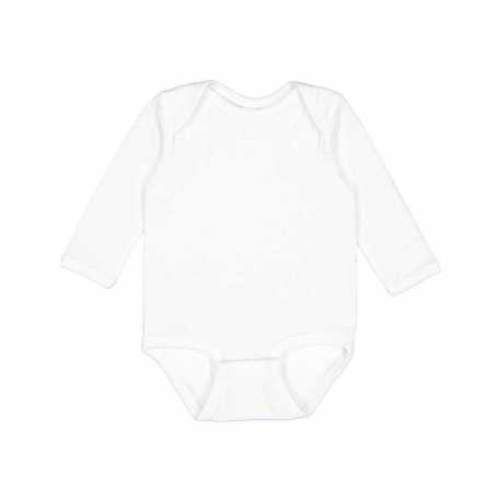 Rabbit Skins 4421RS Infant Long Sleeve Jersey Bodysuit