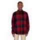 Shaka Wear SHHFS Men's Plaid Flannel Overshirt