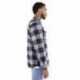 Shaka Wear SHPFJ Men's Plaid Flannel Jacket