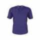 Alleson Athletic 52MTHJY Youth Two Button Mesh Baseball Jersey With Piping