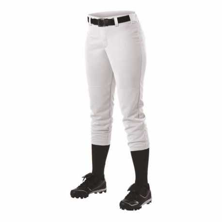 Alleson Athletic 605PBWY Girls Belt Loop Fast-Pitch Pants