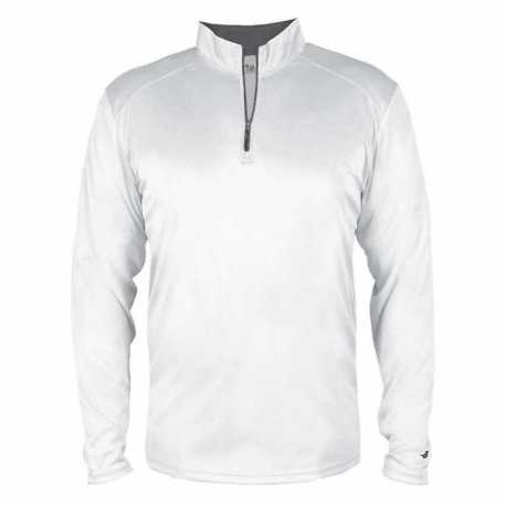 Badger 2102 Youth B-Core Quarter-Zip Pullover