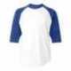 Badger 2133 Youth B-Core 3/4 Sleeve Baseball T-Shirt