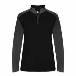 Badger 4008 Ultimate SoftLock Women's Sport Quarter-Zip Pullover