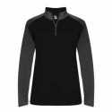 Badger 4008 Ultimate SoftLock Women's Sport Quarter-Zip Pullover