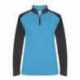 Badger 4008 Ultimate SoftLock Women's Sport Quarter-Zip Pullover