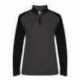 Badger 4008 Ultimate SoftLock Women's Sport Quarter-Zip Pullover