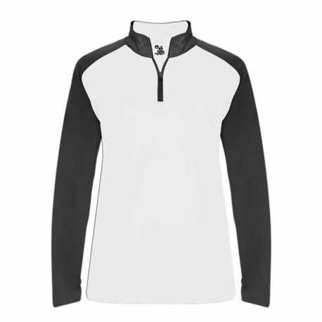 Badger 4008 Ultimate SoftLock Women's Sport Quarter-Zip Pullover