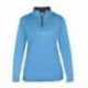 Badger 4103 Women's B-Core Quarter-Zip Pullover