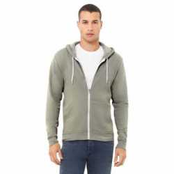 Bella + Canvas 3739 Unisex Sponge Fleece Full-Zip Hooded Sweatshirt