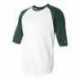 Badger 4133 B-Core Three-Quarter Sleeve Baseball T-Shirt